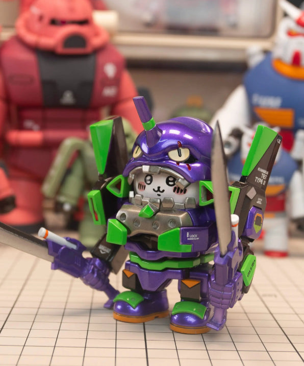 M Gong Jiang Shu Shu - Hachiware cos Evangelion Unit-01