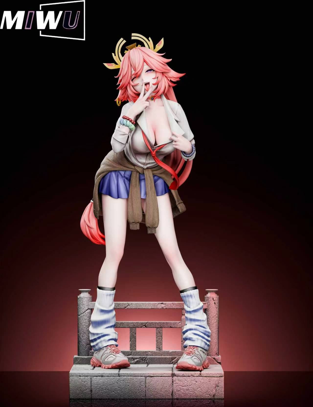 Miwu - Yae Miko and Raiden Shogun