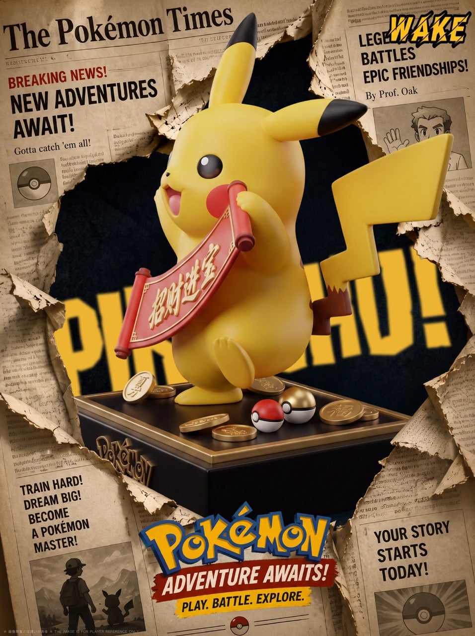 Wake - Pikachu