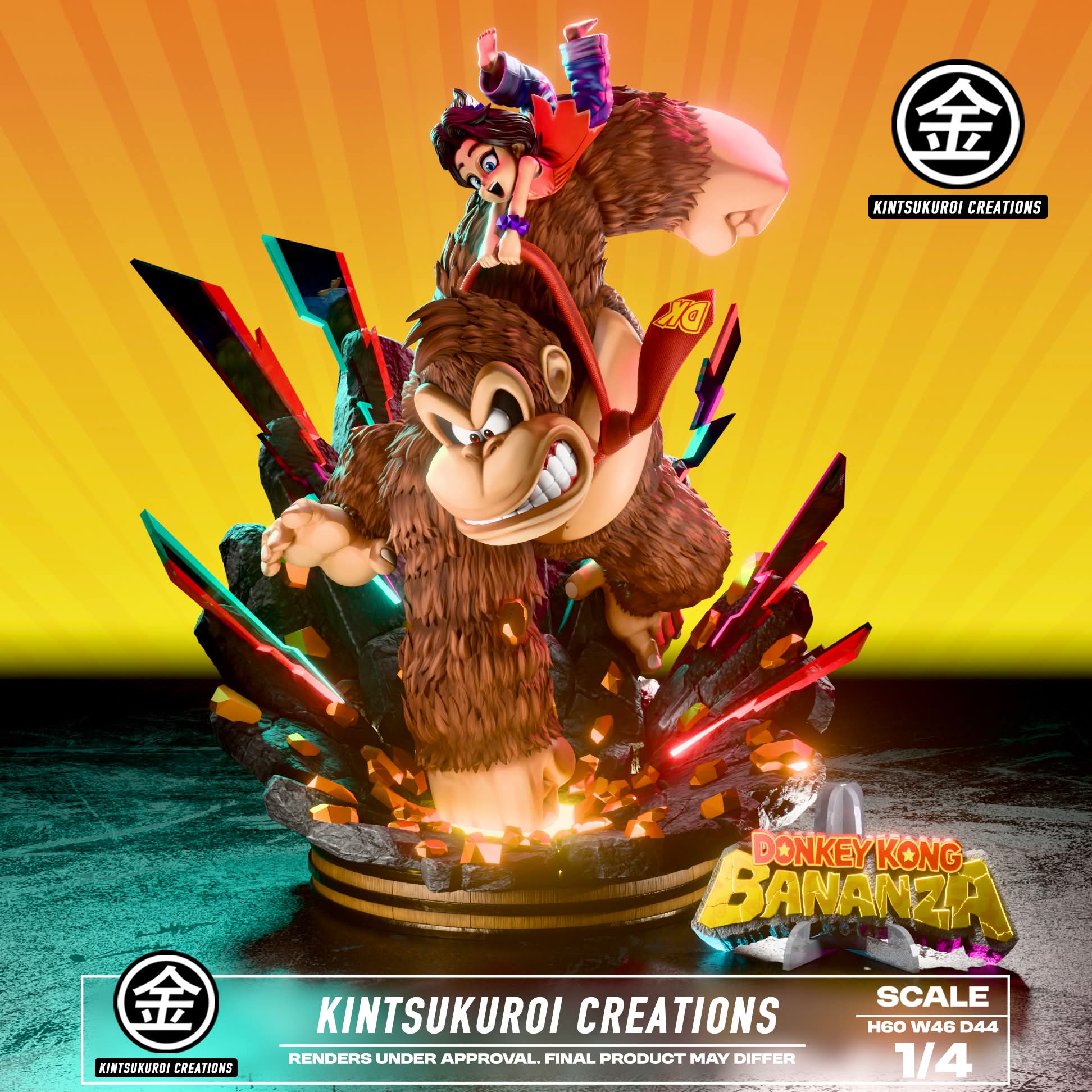 Kintsukuroi - Donkey Kong - Donkey Kong / Super Mario