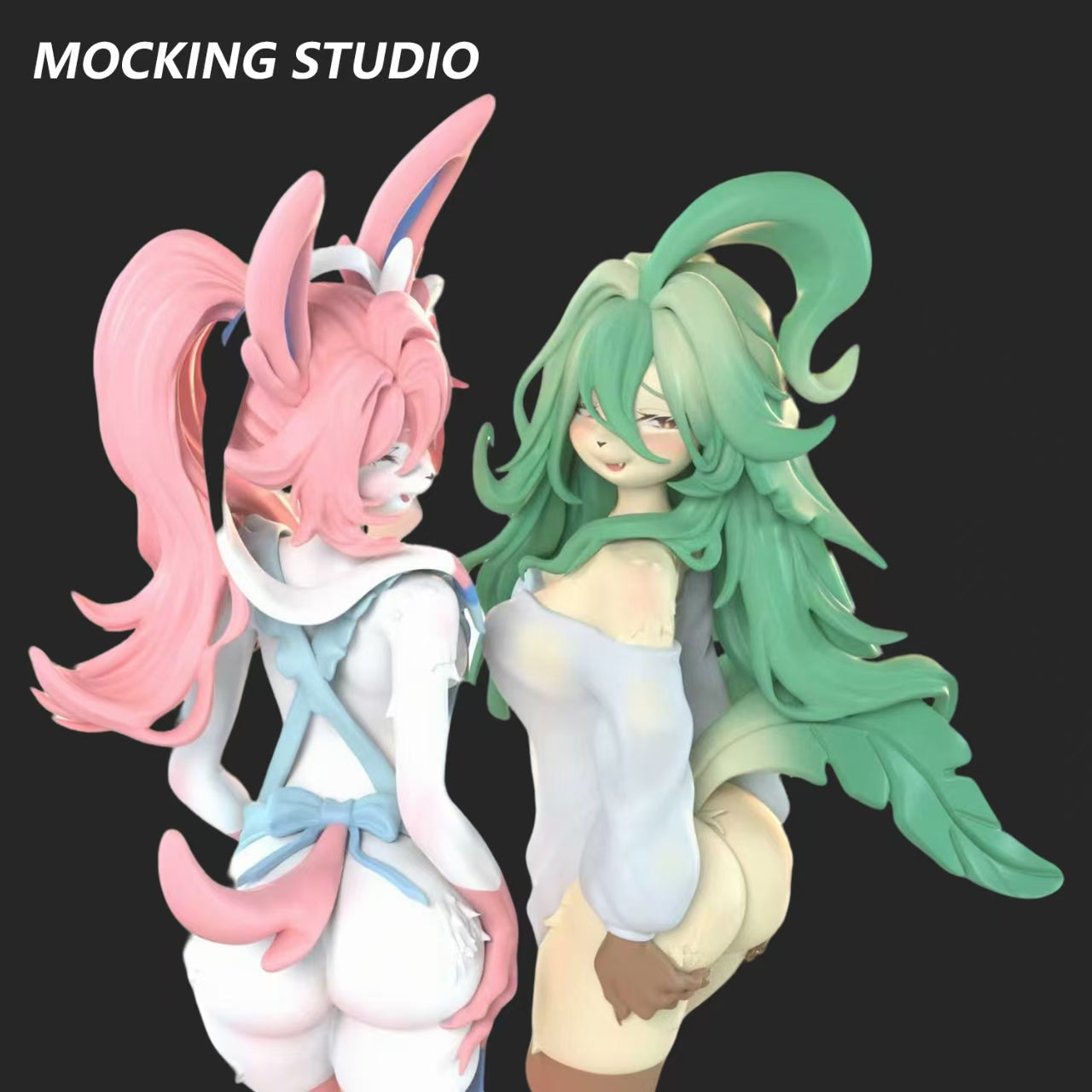 Mocking - Sylveon and Leafeon