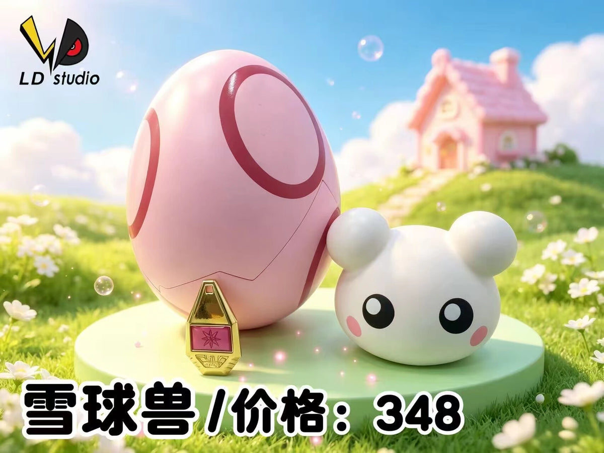 LD - Botamon, Poyomon, Punimon and YukimiBotamon