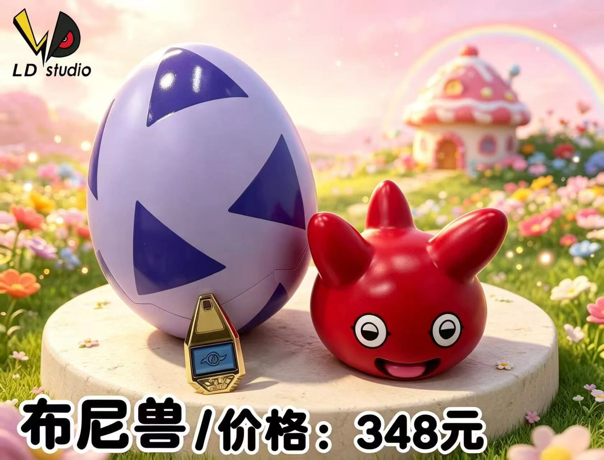 LD - Botamon, Poyomon, Punimon and YukimiBotamon
