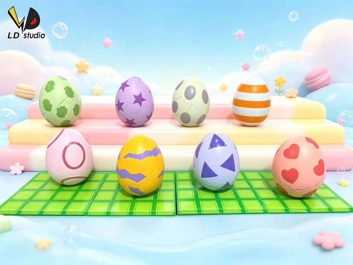 LD - Botamon, Poyomon, Punimon and YukimiBotamon