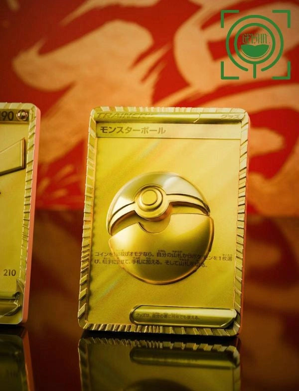 Geisha - Golden Pokeball Card