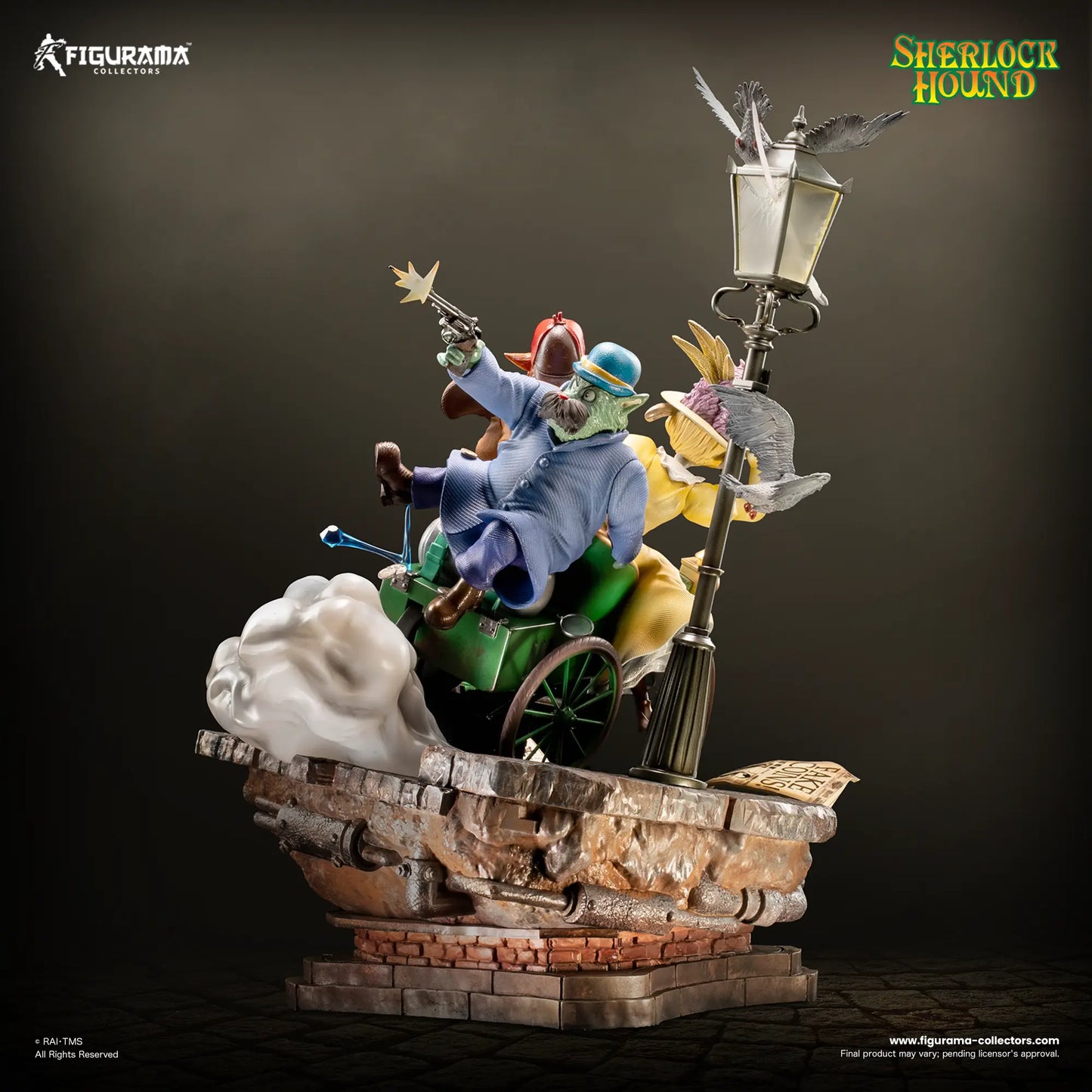 Figurama - Sherlock Hound, Watson and Mrs. Hudson