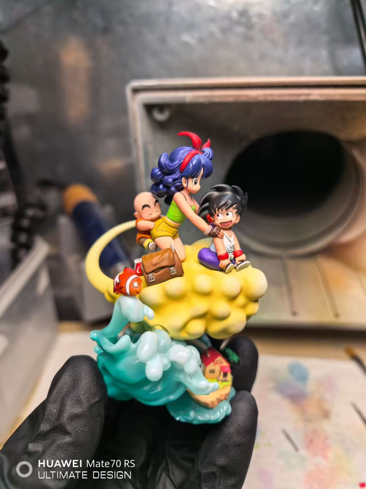 Laofu - Kid Goku, Launch and Kid Krillin
