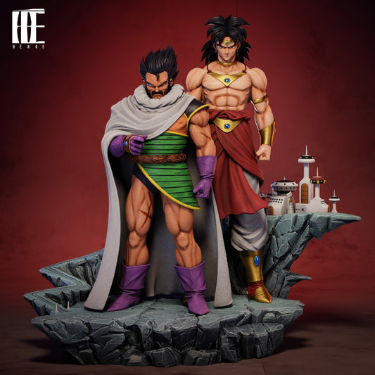 Coleccionables de héroes: Broly y Paragus