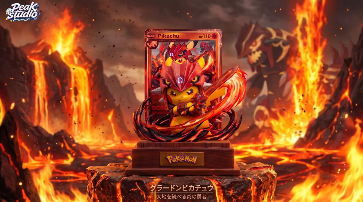Peak - Pikachu cos Groudon and Kyogre