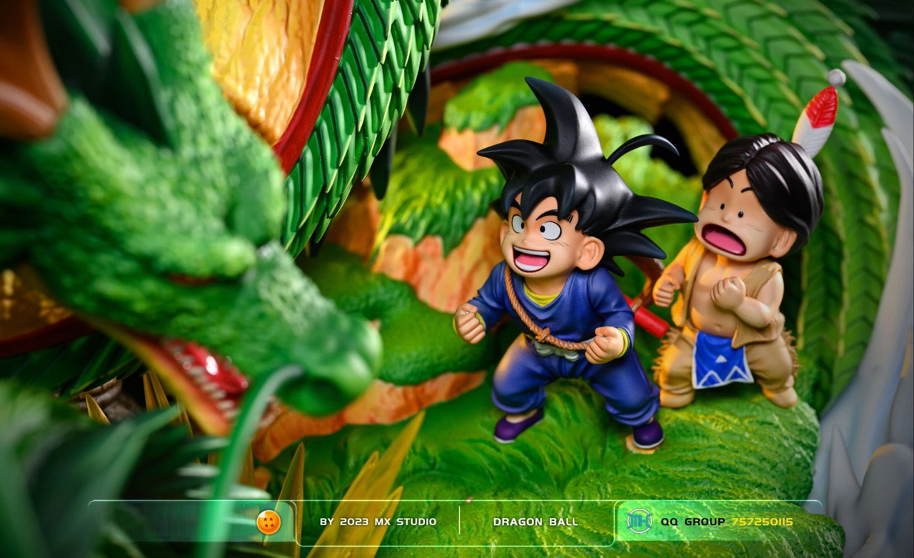 MX - Shenron and Kid Goku and Upa