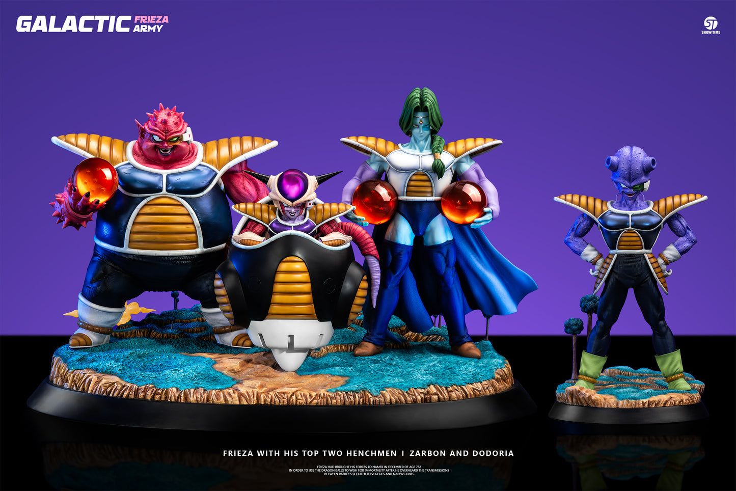 Show Time - Frieza First Form, Dodoria and Zarbon