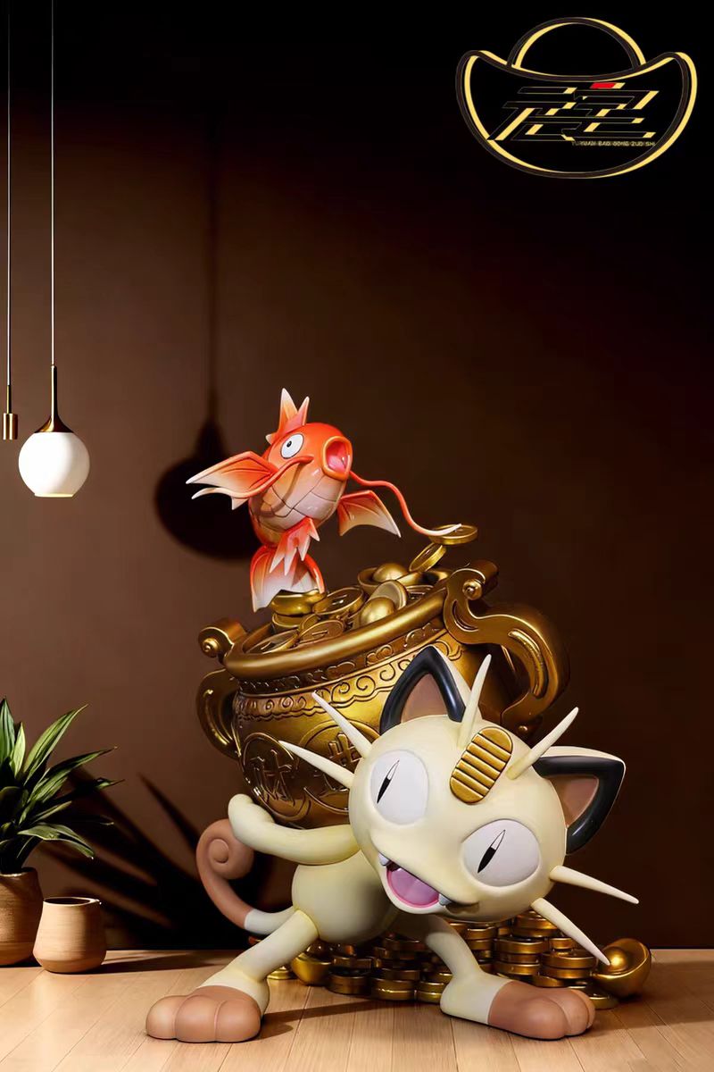 Yuanbao - Meowth and Magikarp - Pokémon