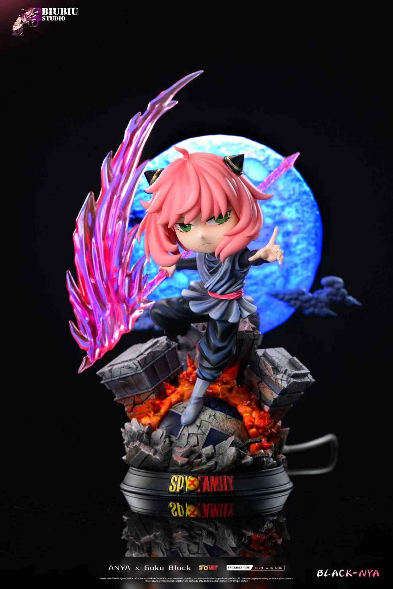 Biubiu - Anya cos Rose Goku Black
