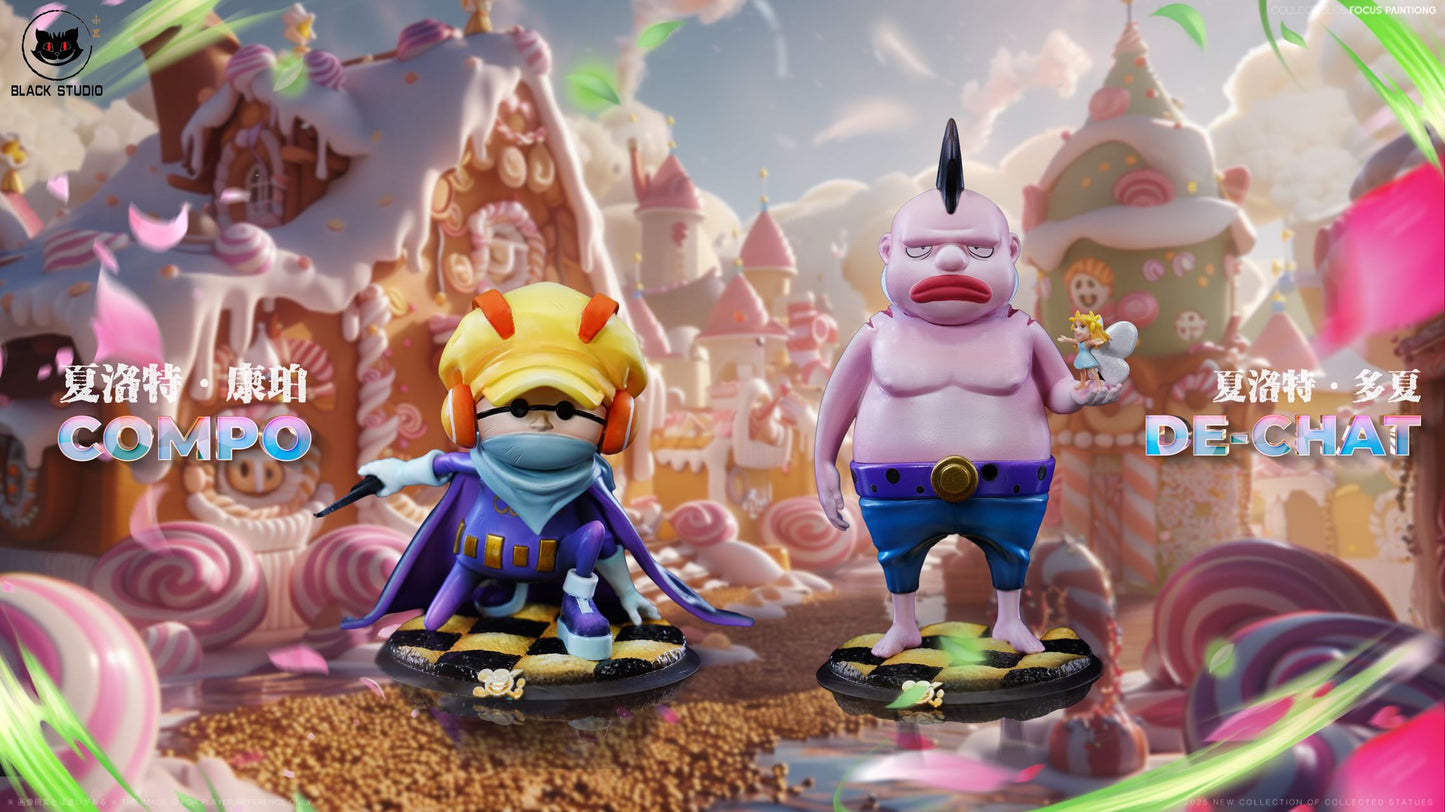 Black - Charlotte Compo and Charlotte De-Chat