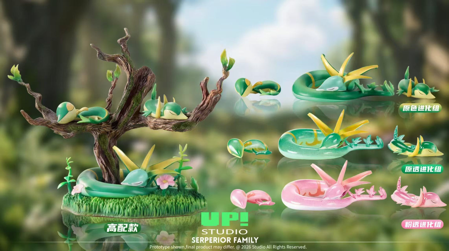 UP - Snivy, Servine and Serperior
