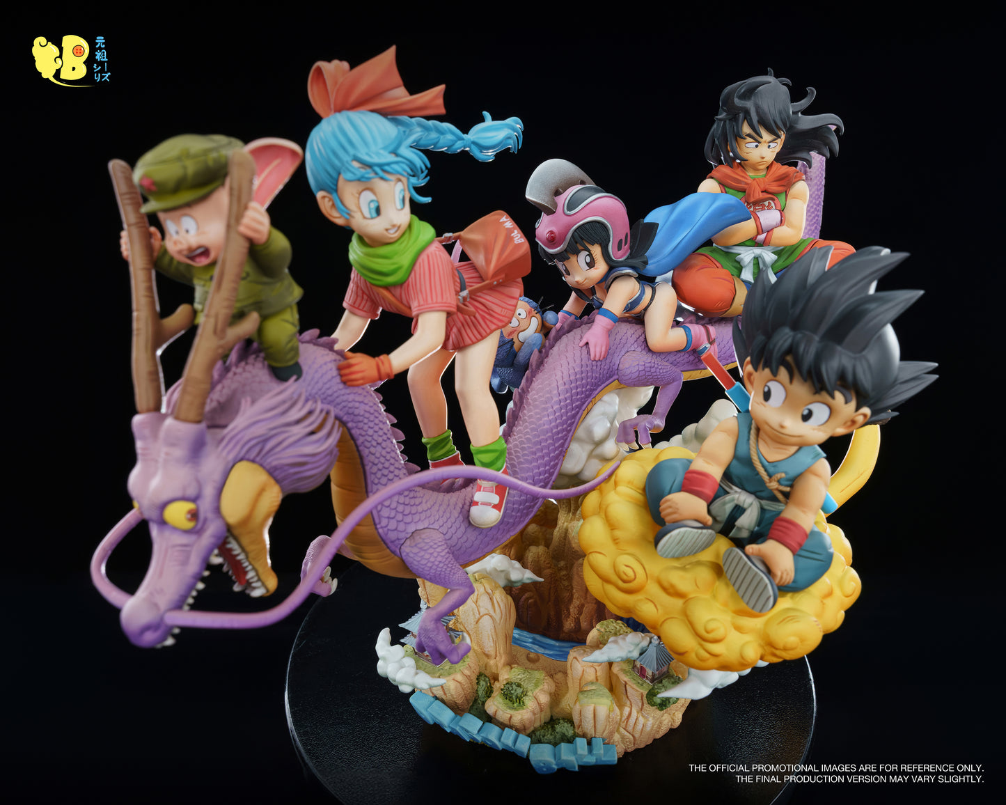 DB - Kid Goku, Bulma and Friends