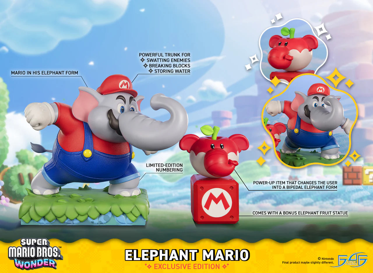 First 4 Figures - Elephant Mario