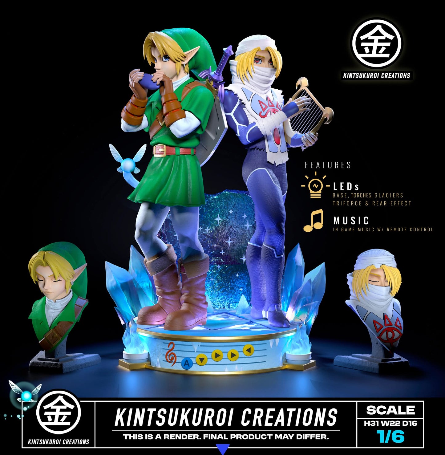 Kintsukuroi - Link and Sheik