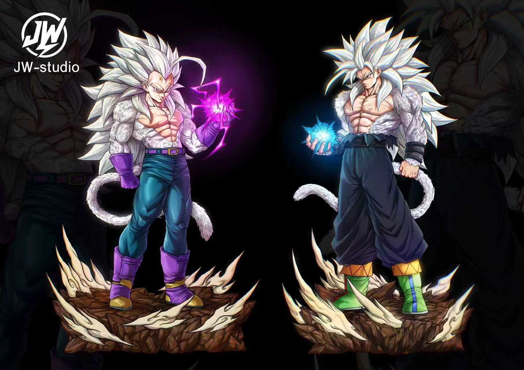 JW - SSJ5 Goku and Vegeta – StatueCorp