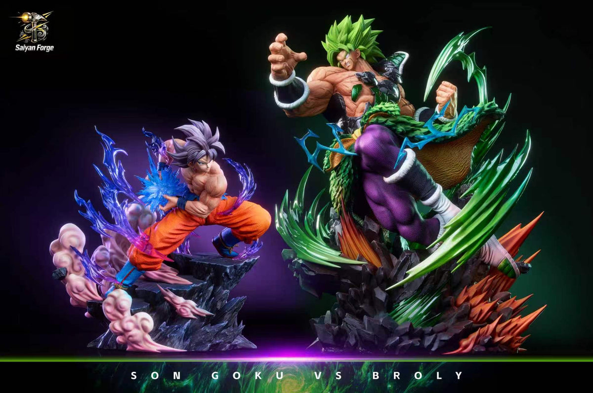 Saiyan Forge - UI Goku vs Broly