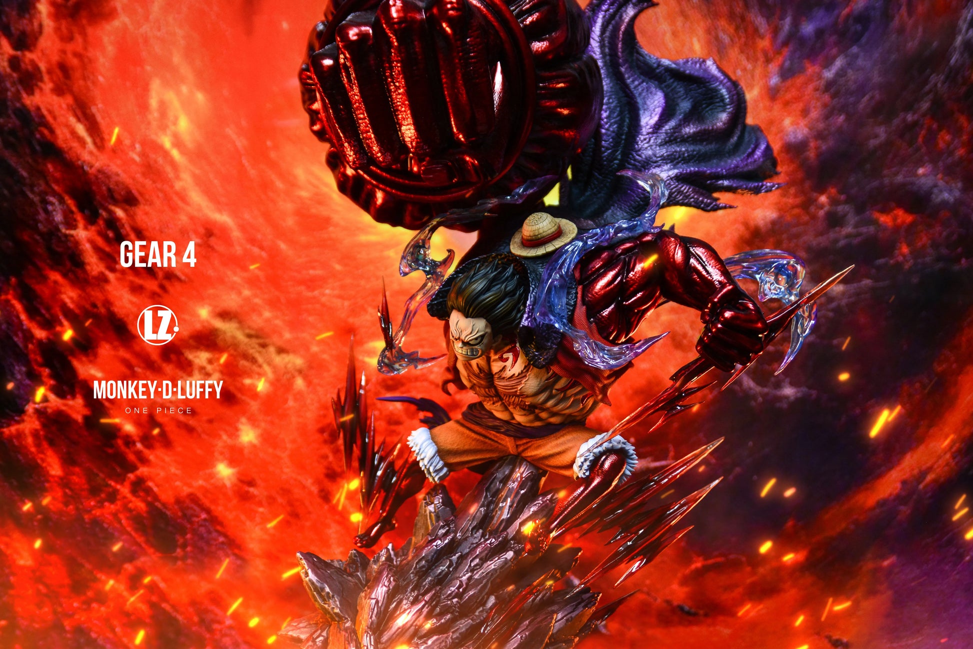 luffy gear 4 fan art LZ