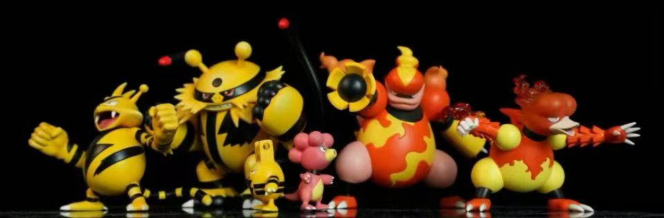 Sugar Cube - Elekid, Electabuzz and Electivire