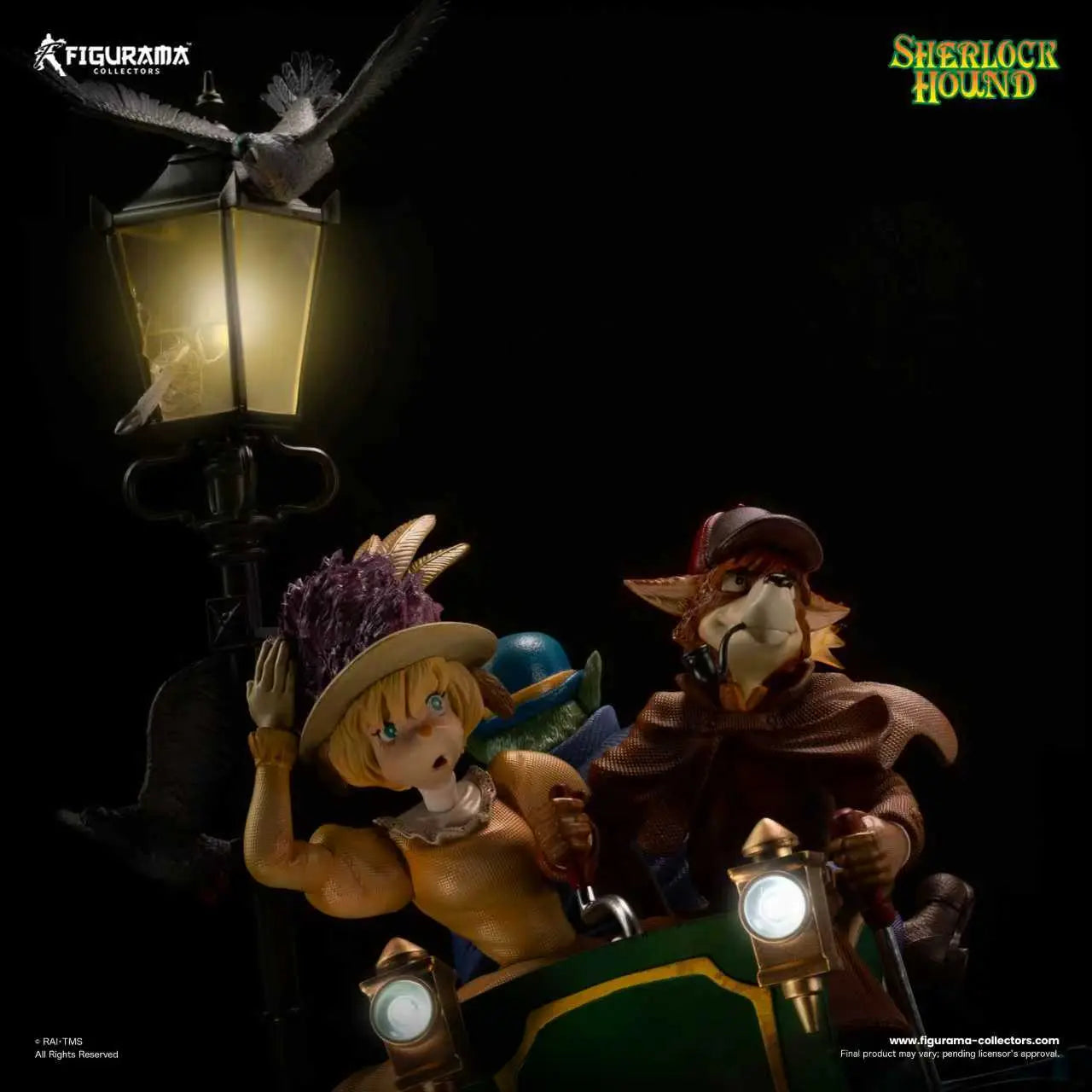 Figurama - Sherlock Hound, Watson and Mrs. Hudson