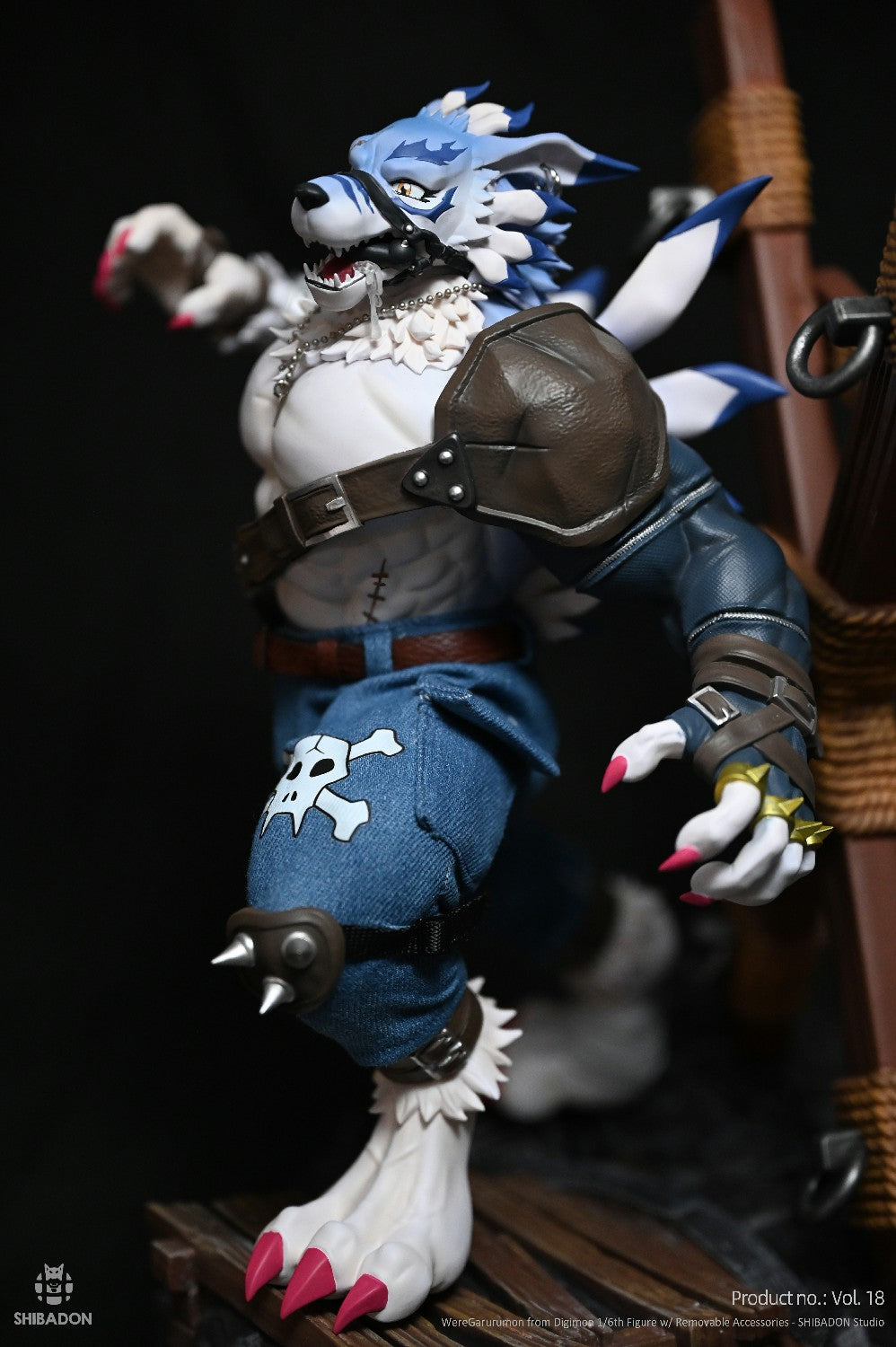 Shibadon - Garurumon