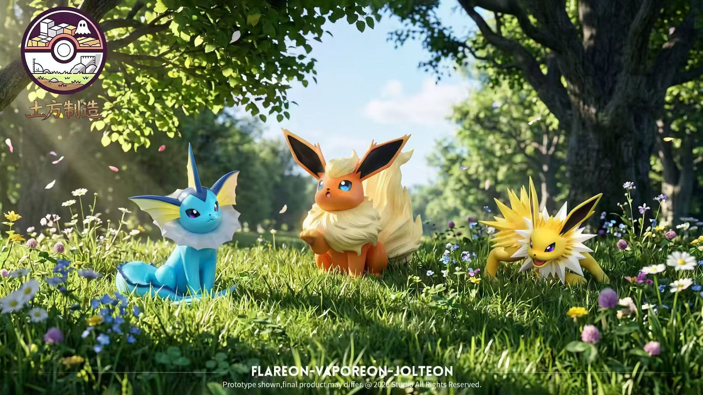 Tu Fang Zhi Zao - Vaporeon, Jolteon and Flareon