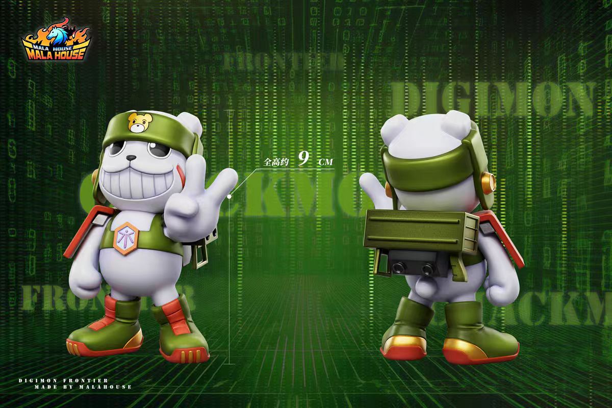 T1 x Mala House - Agnimon, Wolfmon and Chackmon