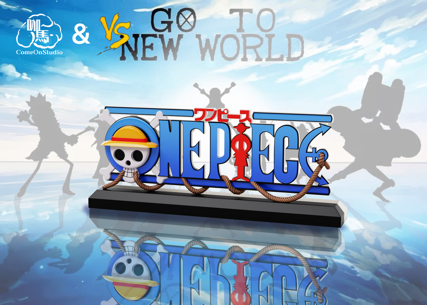 VS x Come On - One Piece Logo