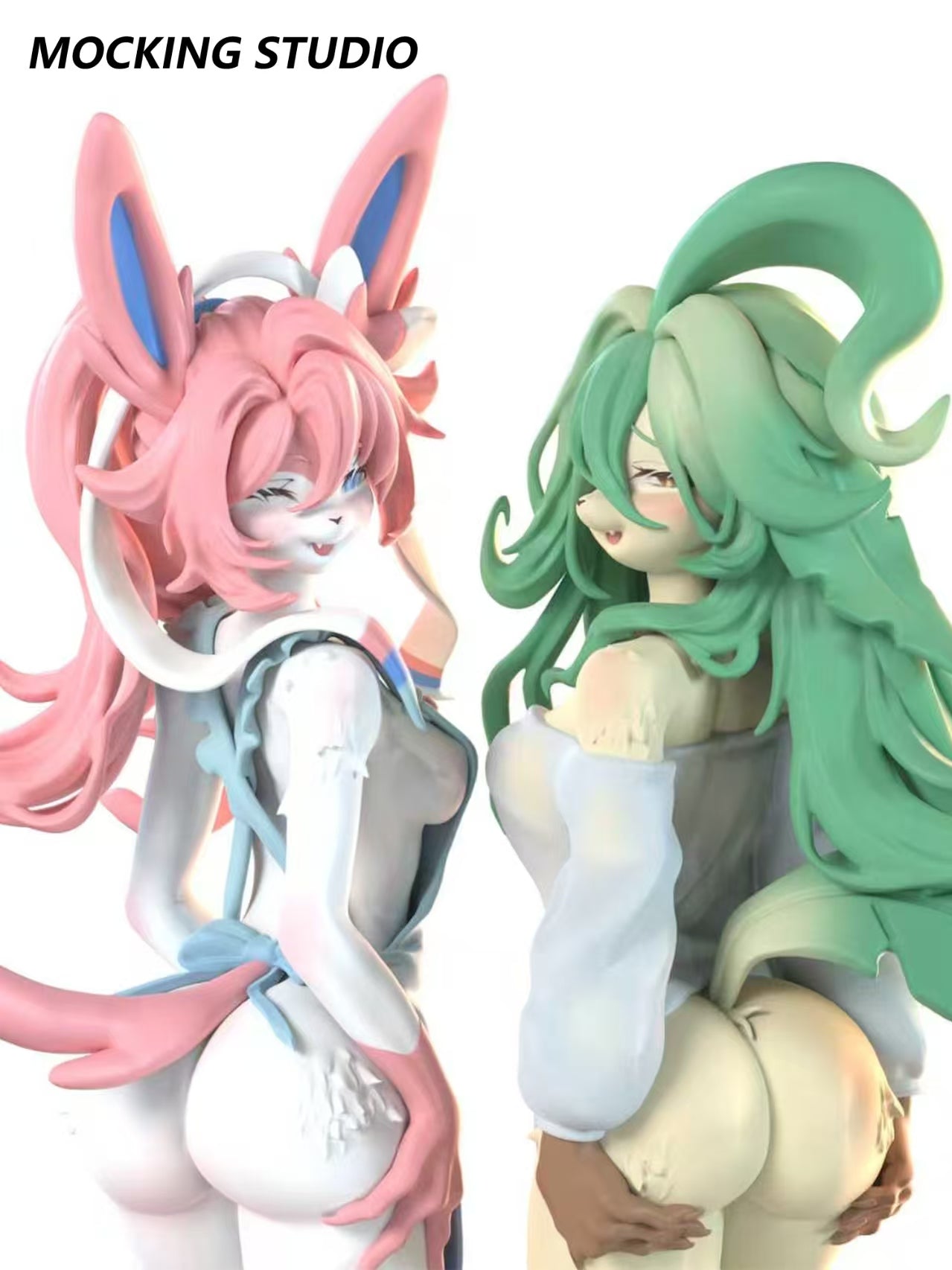 Mocking - Sylveon and Leafeon