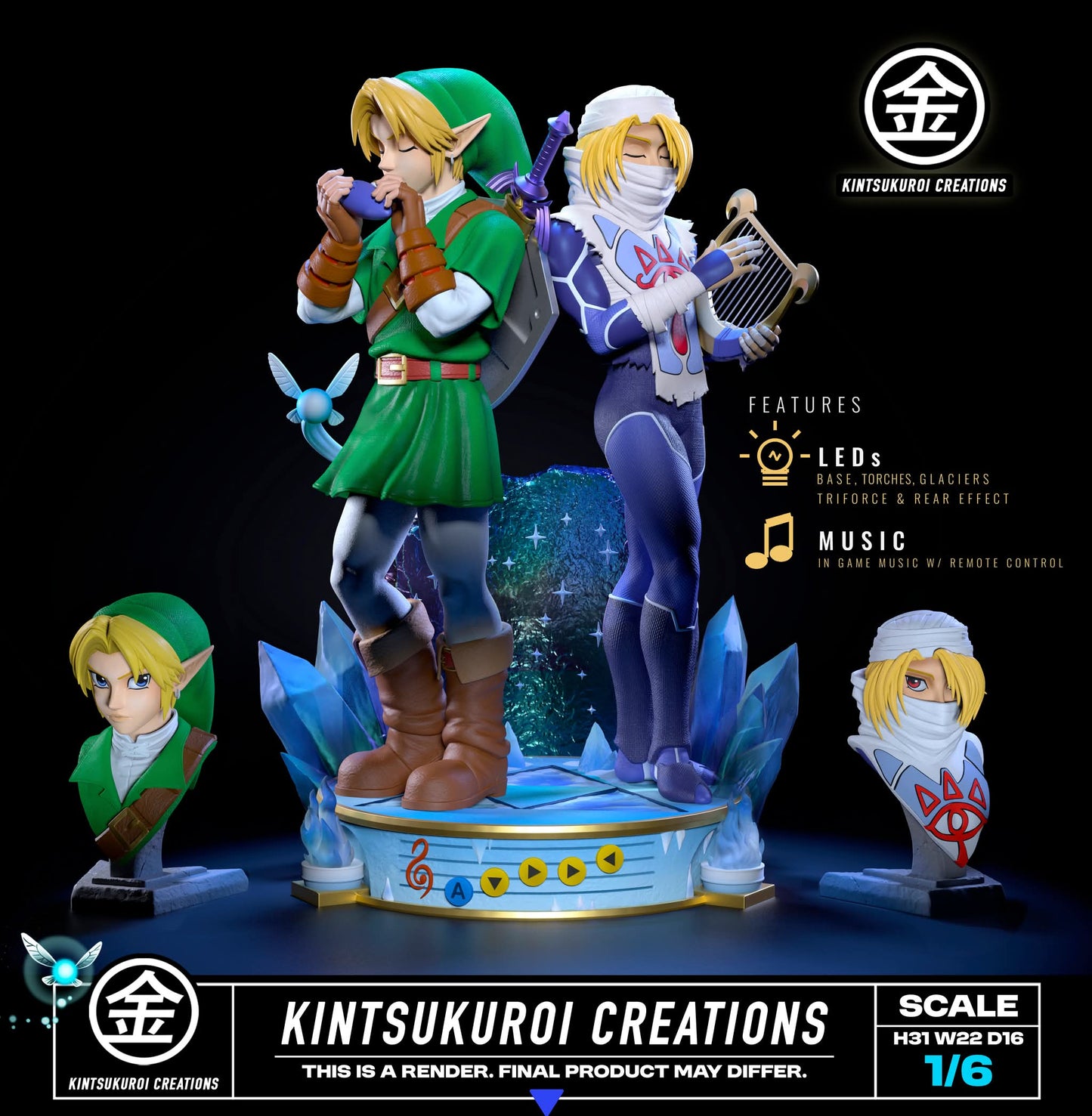 Kintsukuroi - Link and Sheik