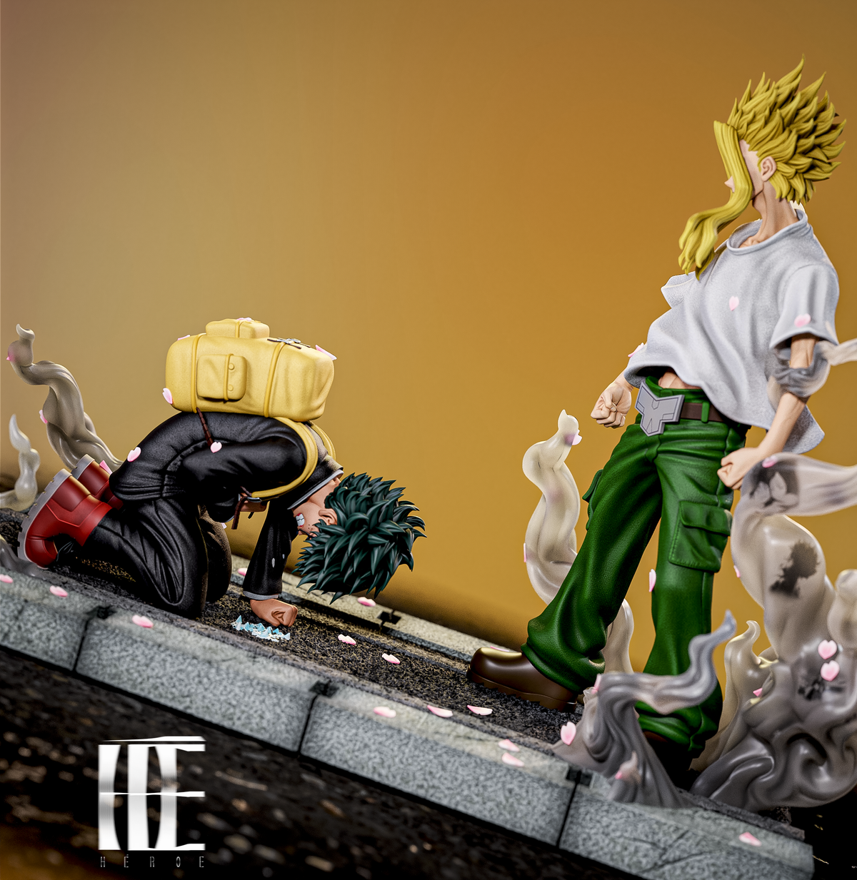 Heroe Collectibles - All Might and Midoriya