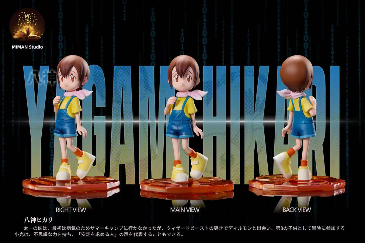 MIMAN - Hikari Yagami, Salamon and Tailmon