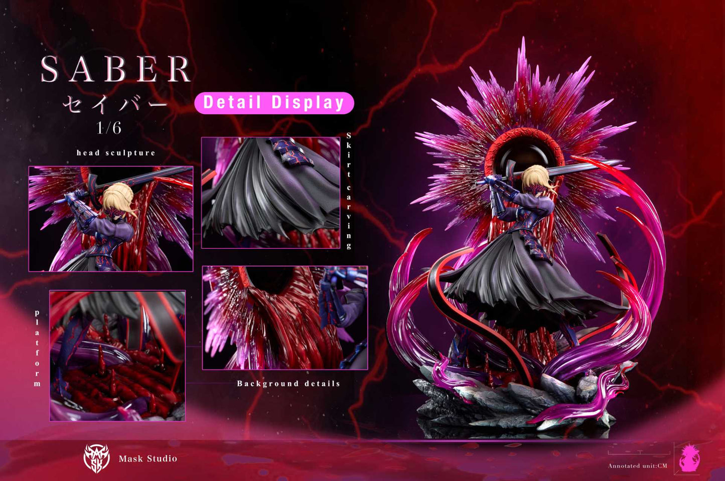 Mask - Saber Alter