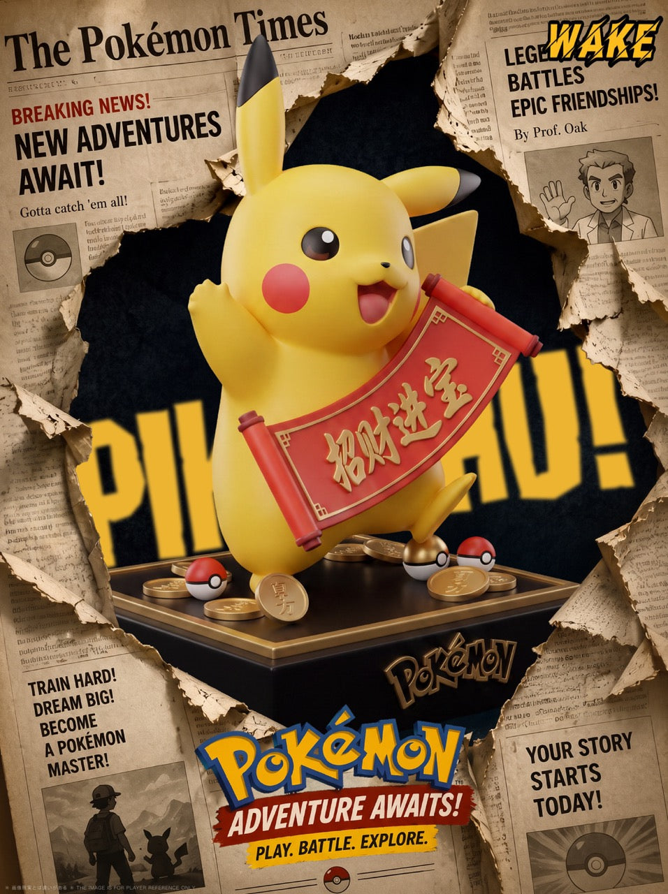 Wake - Pikachu