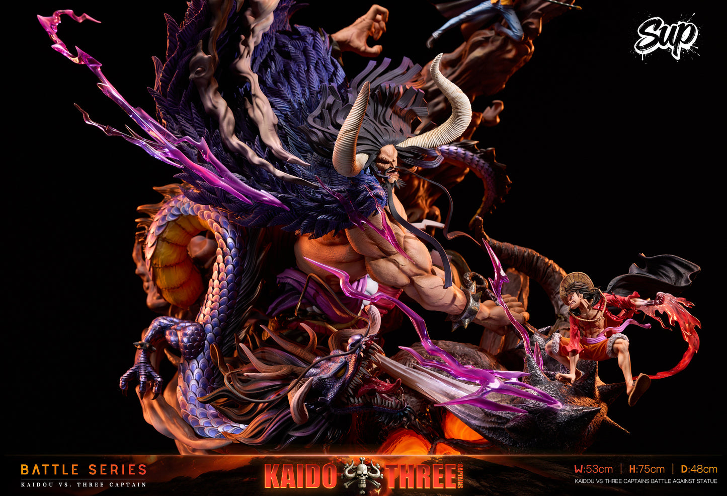 Sup - Kaido vs the Three Captains