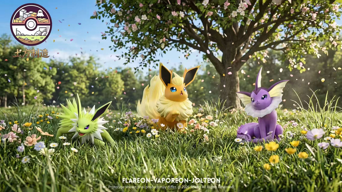 Tu Fang Zhi Zao - Vaporeon, Jolteon and Flareon