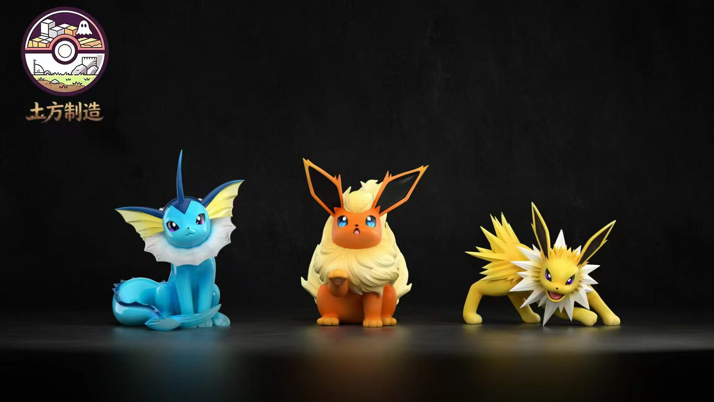 Tu Fang Zhi Zao - Vaporeon, Jolteon and Flareon