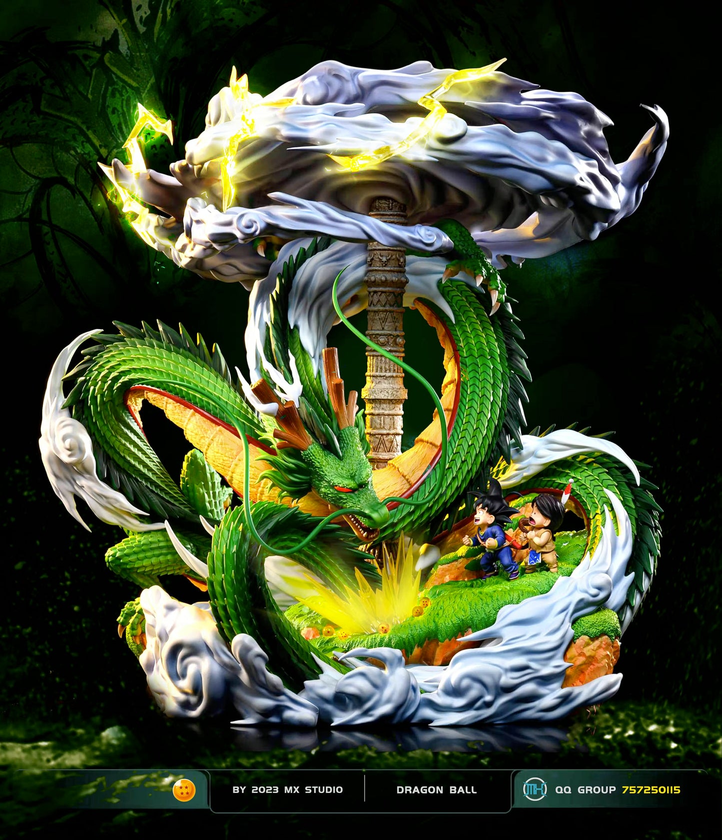 MX - Shenron and Kid Goku and Upa