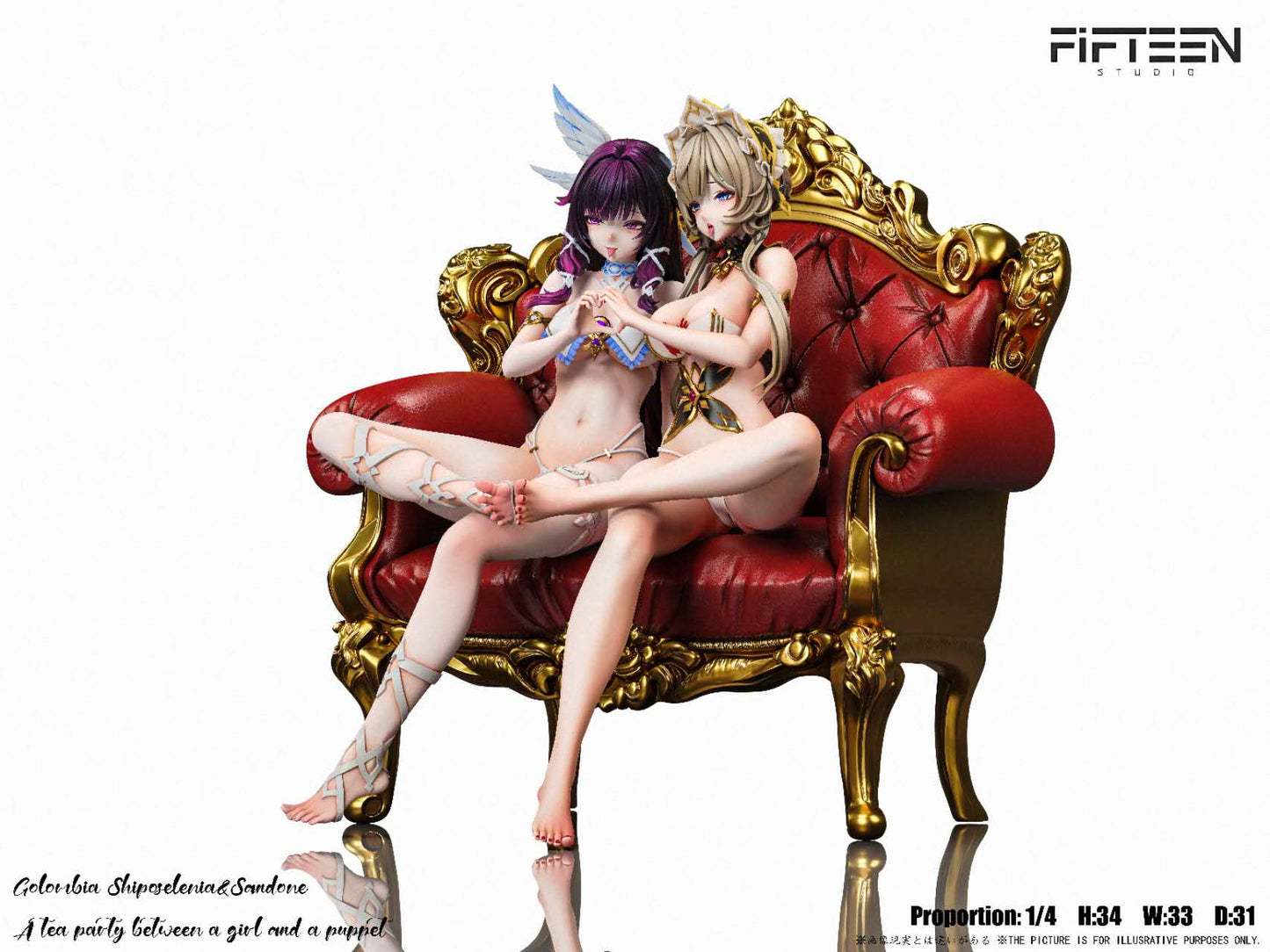 Fifteen - Columbina and Sandrone