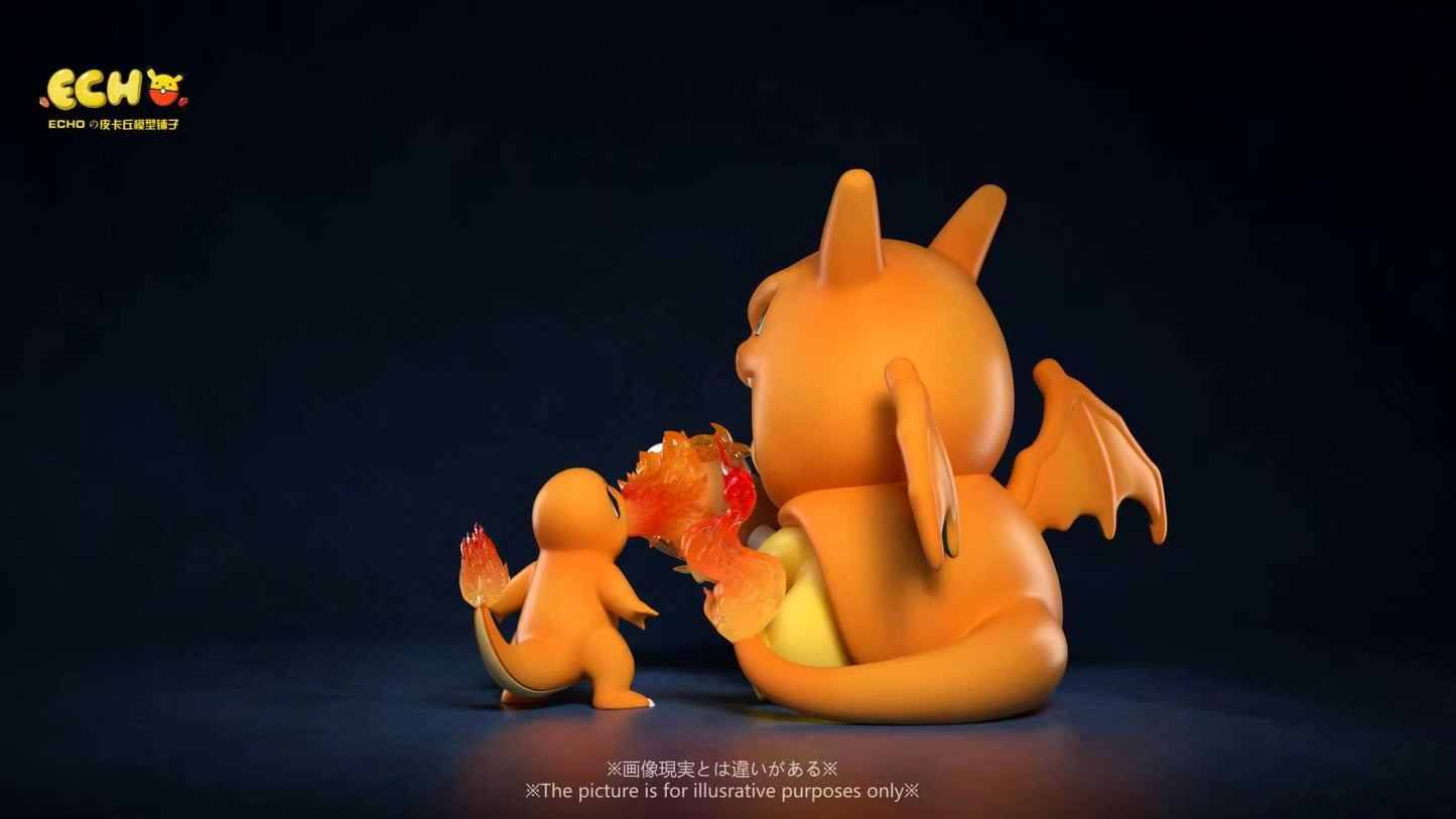 Echo - Pikachu cos Blastoise, Charizard and Bulbasaur