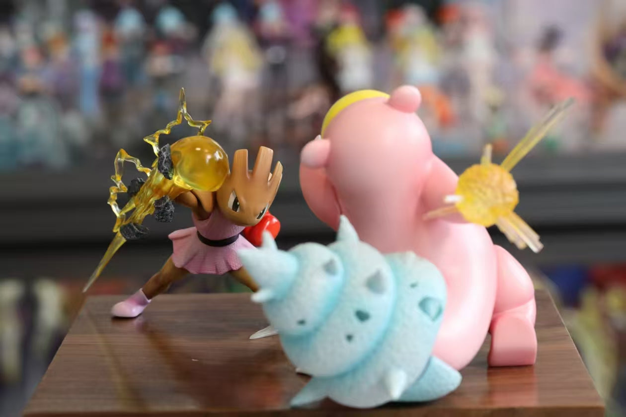 Yi Wu Yi Zhi Qian Bi - Slowpoke, Shellder and Slowbro