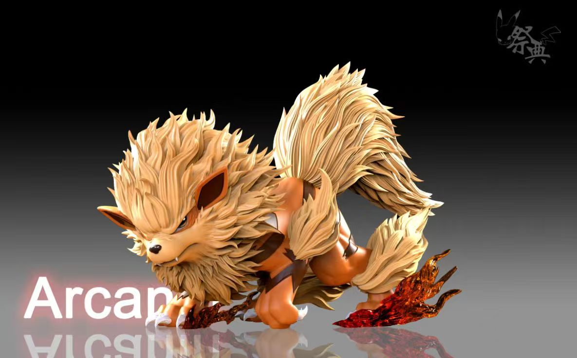 Ji Dian - Blue Oak and Arcanine