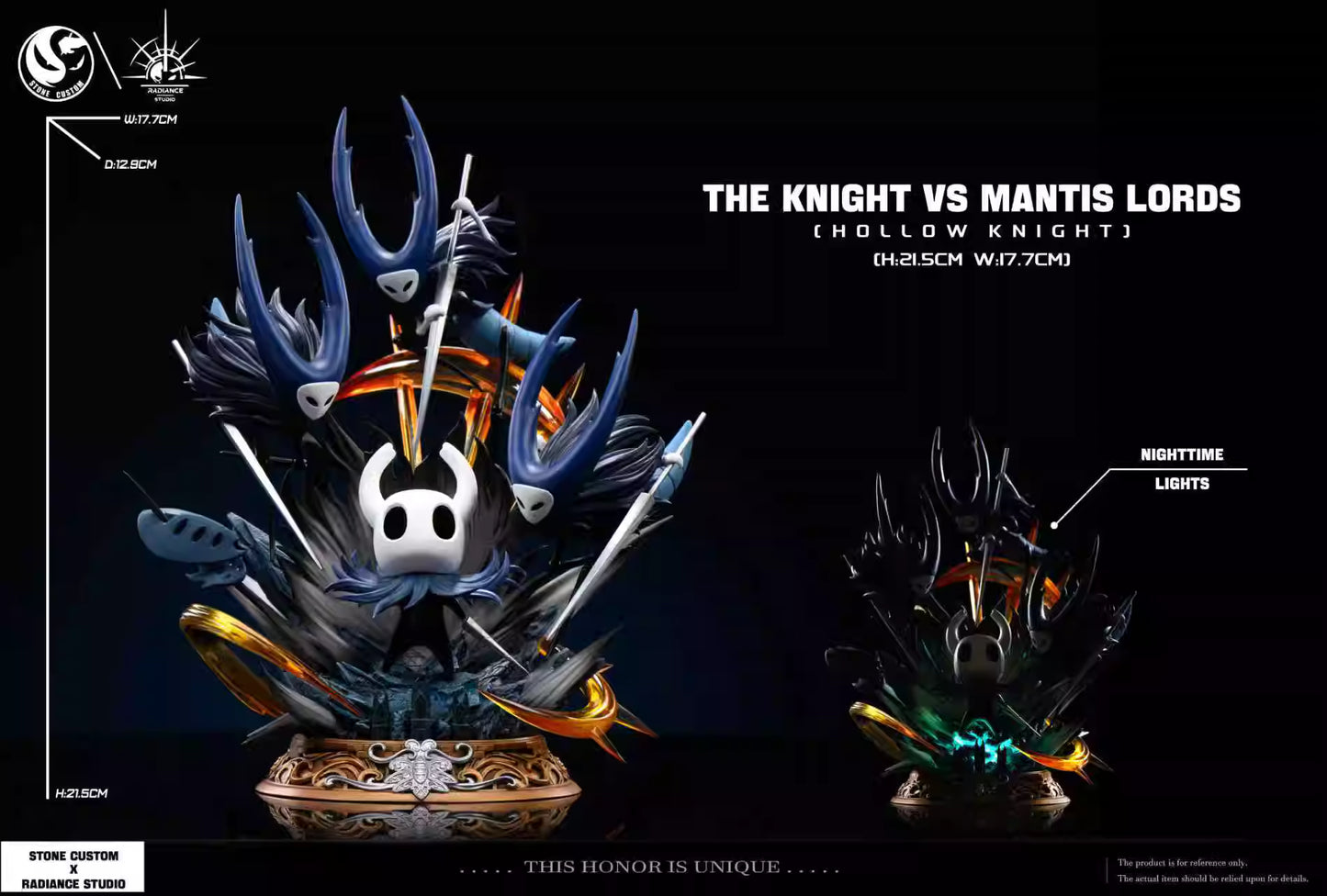 Stone Custom x Radiance - The Knight vs Mantis Lords