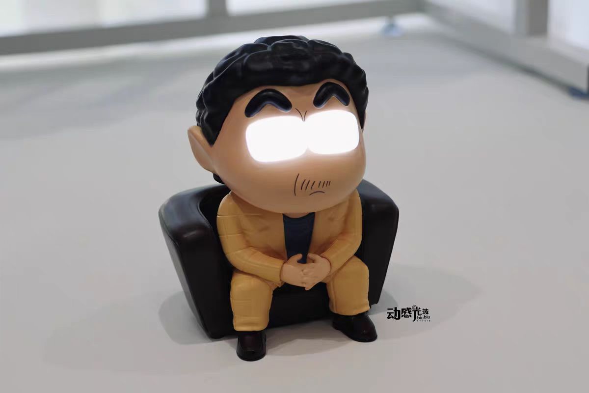 Biubiu - Shinnosuke Nohara cos Principal Enoki - Crayon Shin-chan