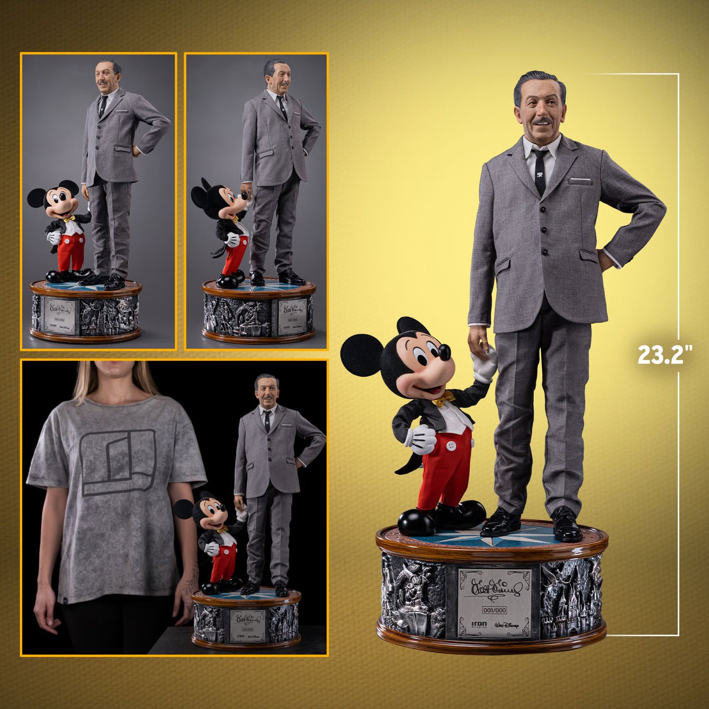 Iron - Walt Disney and Mickey Mouse