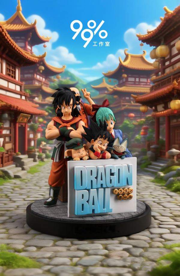 99% - Kid Goku, Roshi, Bulma, Yamcha, Oolong and Puar – StatueCorp