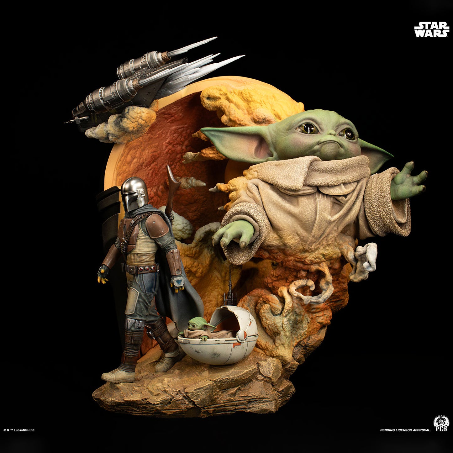 Premium Collectibles - The Mandalorian and Grogu